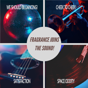 Mini collezione di fragranze: Fragrance joins the sound